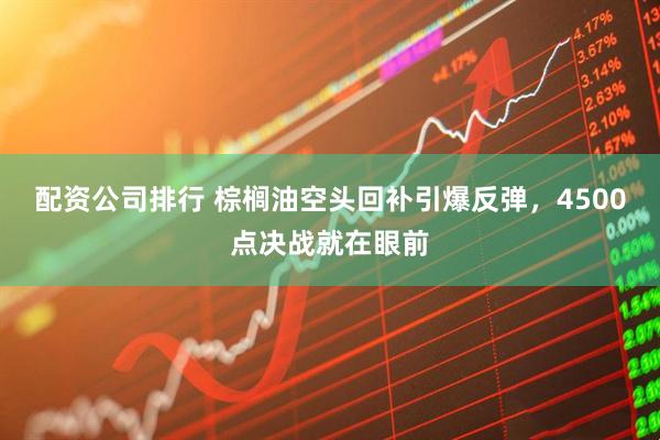 配资公司排行 棕榈油空头回补引爆反弹,4500点决战就在眼前