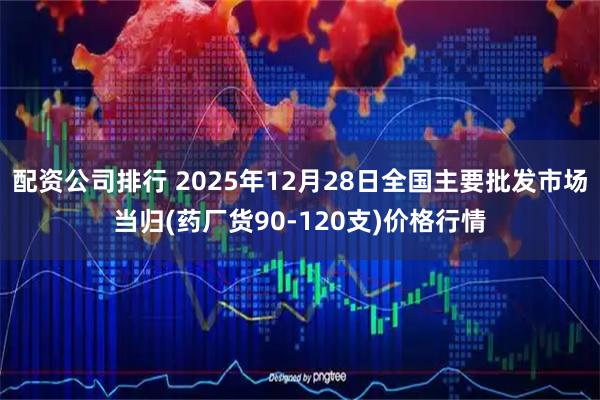 配资公司排行 2025年12月28日全国主要批发市场当归(药厂货90-120支)价格行情